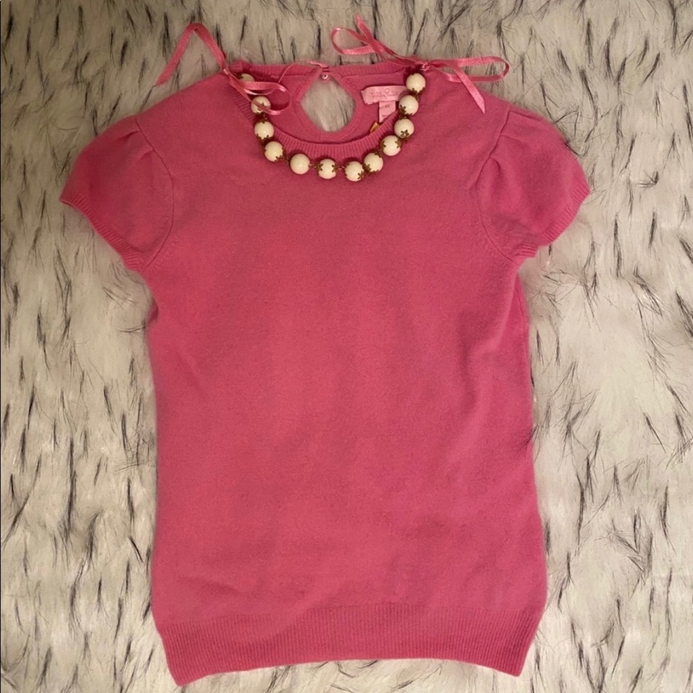 Lilly Pulitzer wool/cashmere as sweater